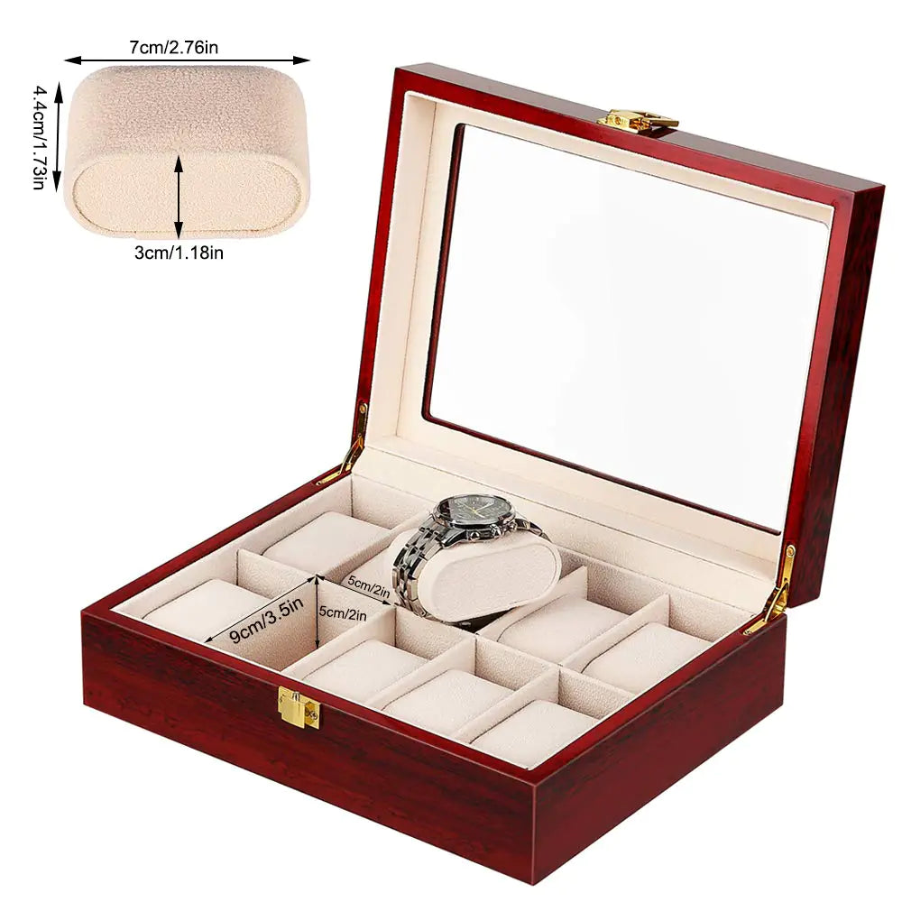 INTERSTELLAR Mahogany & Ivory Watch Box